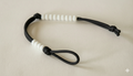 Ranger Beads – Single Set (Pace Count Beads) - Black Paracord, White Beads